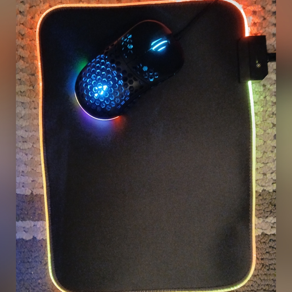 RGB Gaming Mouse and Mouse Pad